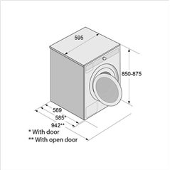 ASKO Waschmaschine MFH - WMC 6863P.W/1