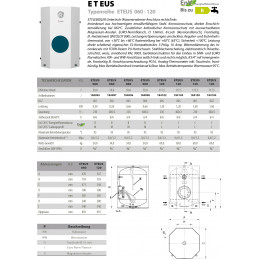 Giona Styleboiler Untertisch ETEU 090 1 kW/230