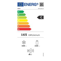 ASKO Kühl​-​Gefrierkombination freistehend PREMIUM - RFN 23841 B