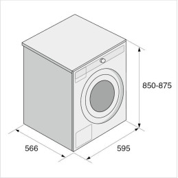 ASKO Waschmaschine STYLE - W 6098X W/3