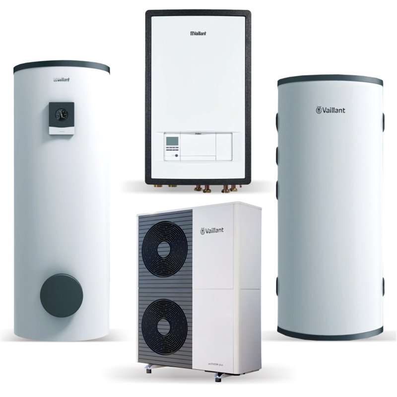 Vaillant Wärmepumpe SET 12 kW mit WW