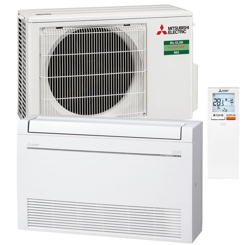 Mitsubishi Electric Truhengerät Hyper Heating Set 3.2 kW MFZ-KW25VG/MUFZ-KW25VGHZ (Raumgrösse 110m3)