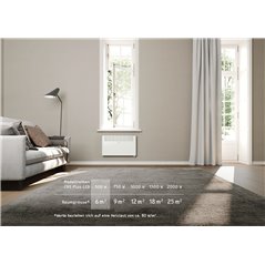 Wandkonvektor Stiebel Eltron CNS 500 Plus LCD CH-Version