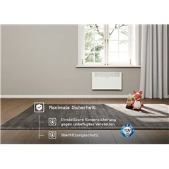 Wandkonvektor Stiebel Eltron CNS 1000 Plus LCD CH-Version