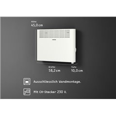 Wandkonvektor Stiebel Eltron CNS 1500 Plus LCD CH-Version