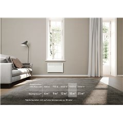 Wandkonvektor Stiebel Eltron CNS 1500 Plus LCD CH-Version