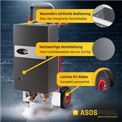 Mobile Heizzentrale ASOS 36e PLUS 6 - 36 kW