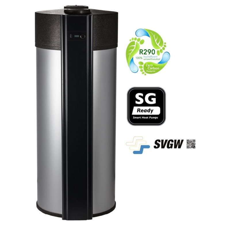 Theramat Warmwasserwärmepumpe 300 Liter mit R290