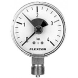 Manometer FLEXCON 80mm 1/2"