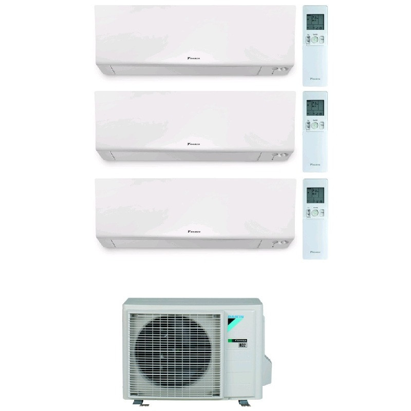 Daikin Perfera FTXM SET 3x 3.5 kW (Raumgrösse 170m3 pro Wandgerät)