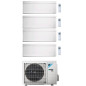 Daikin Stylish FTXA SET 4x 2.5 kW (Raumgrösse 120m3 pro Wandgerät)