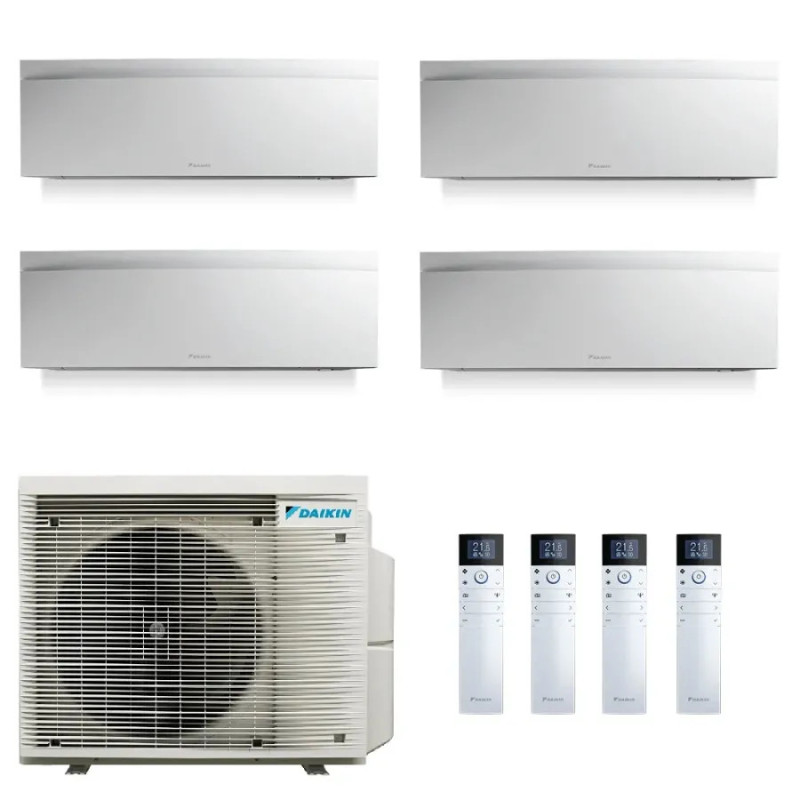 Daikin Emura 3 FTXJ SET 4x 2.5 kW (Raumgrösse 130m3 pro Wandgerät) Daikin Emura 3 FTXJ SET 4x 2.5 kW (Raumgrösse 130m3 pro Wandgerät)