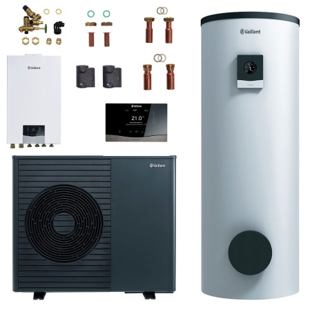 Vaillant Wärmepumpe SET 5.6 kW / 8.1 mit WW