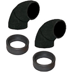 OERTLI TWH Pro Set Bögen 90° inkl. Muffen Ø 160 mm