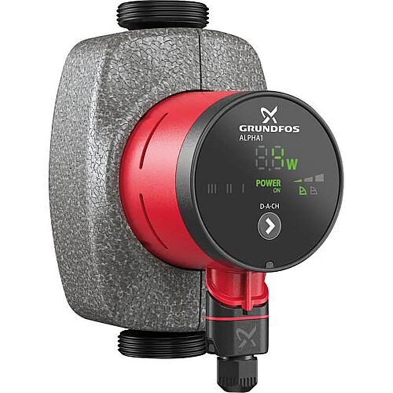 Umwälzpumpe Grundfos Alpha 2 / 32-80N,DN32(1 1/4"), PN10, 230V, Baulänge 180mm