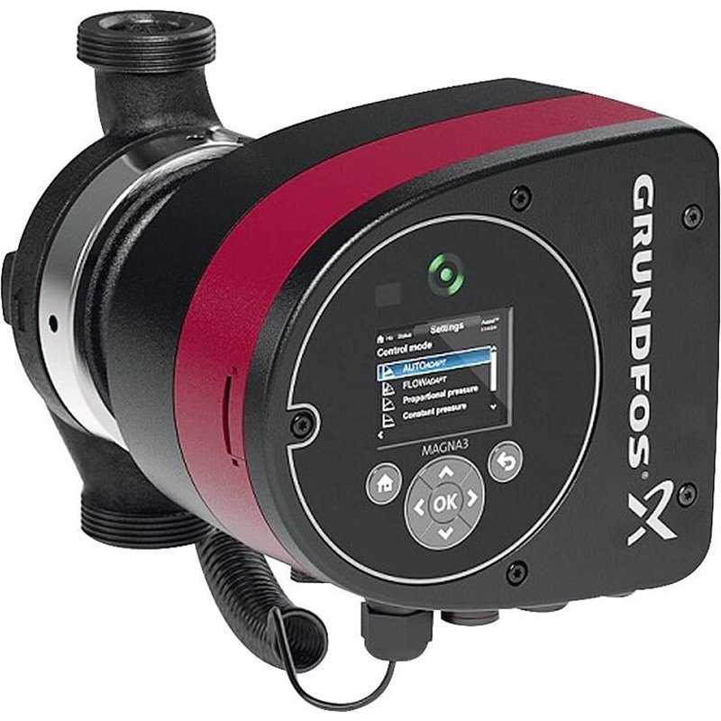 Umwälzpumpe Grundfos Magna 3 / 25-60, Baulänge 180mm, PN6/10