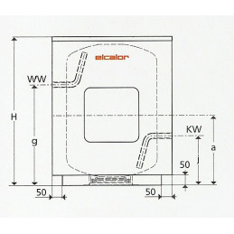 Elcalor Einbau-Wassererwärmer EC-E 110