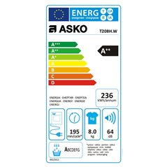 ASKO Tumbler T 2082H.W - CLASSIC rechts